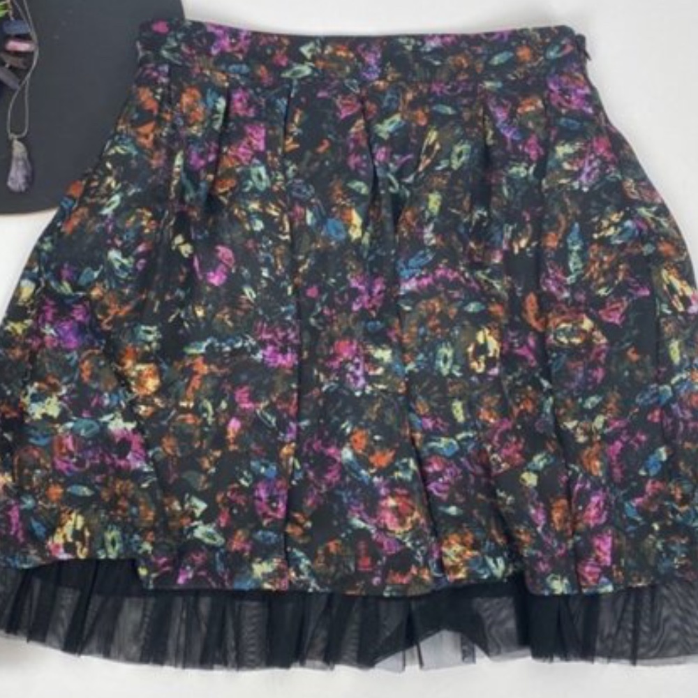 Jack by BB Dakota purple tulle skirt sz 2
